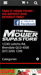 Mobile Screenshot of mowersupastore.com.au